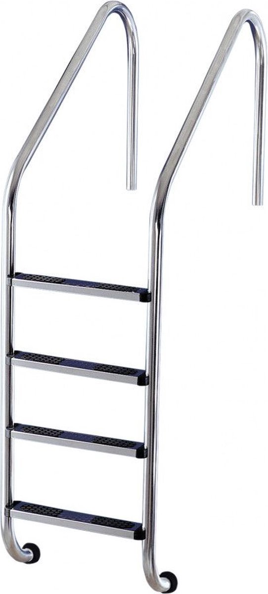 Zwembadtrap RVS standaard, 4 treden | AISI 316